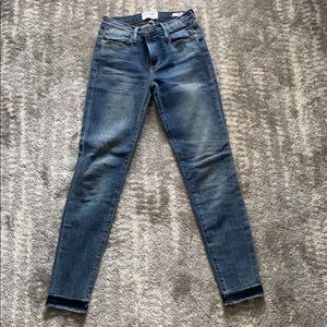 Frame denim high waster skinny